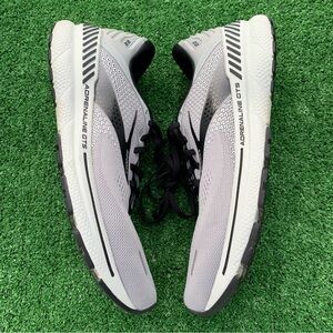 Brooks Adrenaline GTS 22 Mens 11 Shoes Road Runner Distance Trainer Support Gray